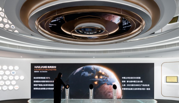 展廳序廳的“互動(dòng)開關(guān)”，開啟沉浸式體驗(yàn)序章