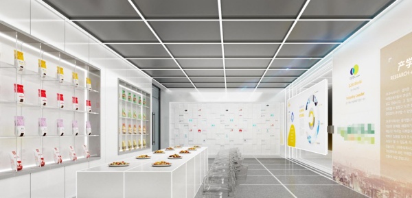 食品企業(yè)展廳設(shè)計